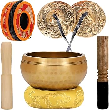 Amazon | heizi ティンシャ シンギングボウル 6点セット ヨガ 瞑想