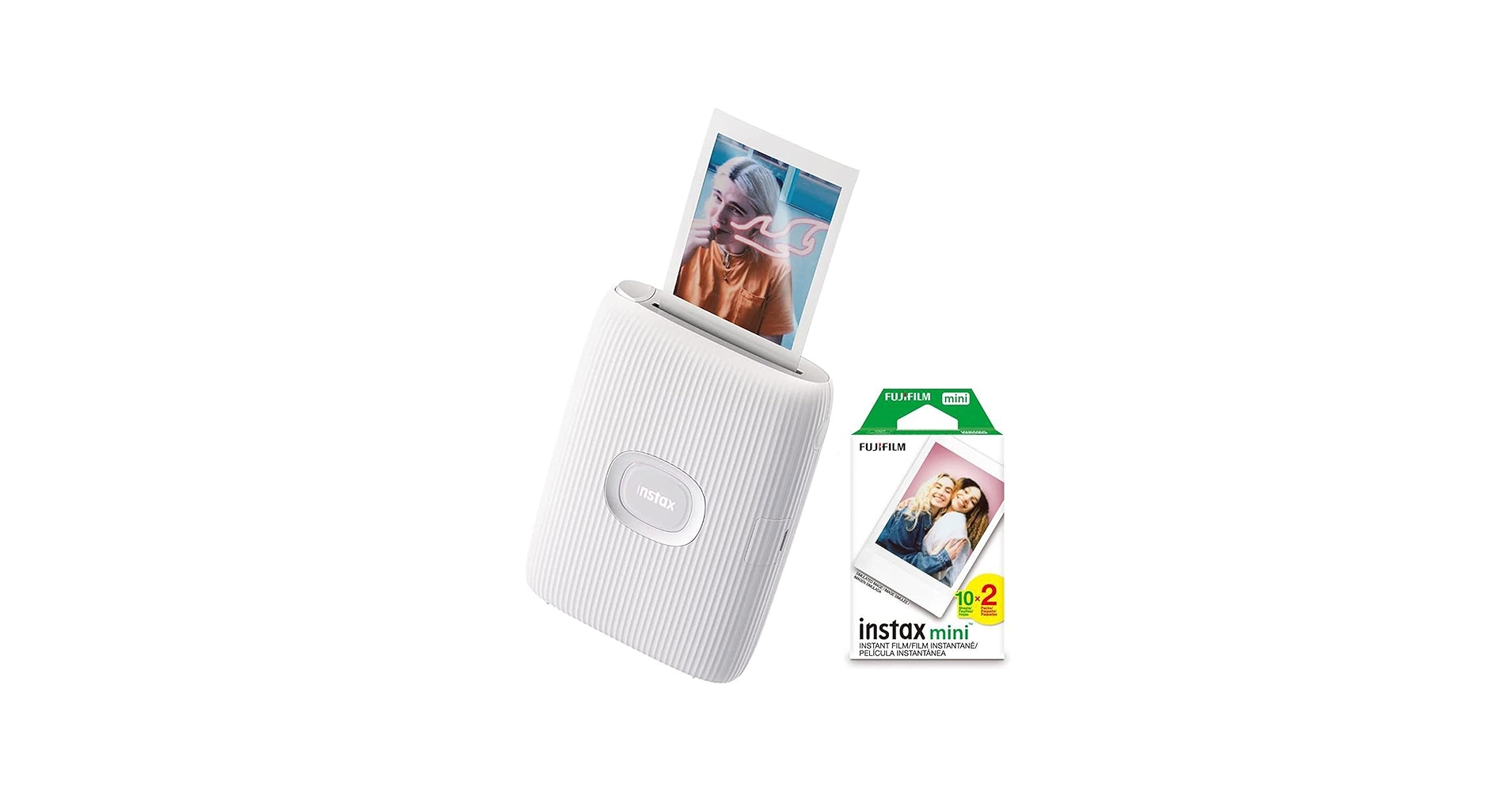 Amazon.com : Fujifilm 16767155 Instax Mini Link 2 Smartphone