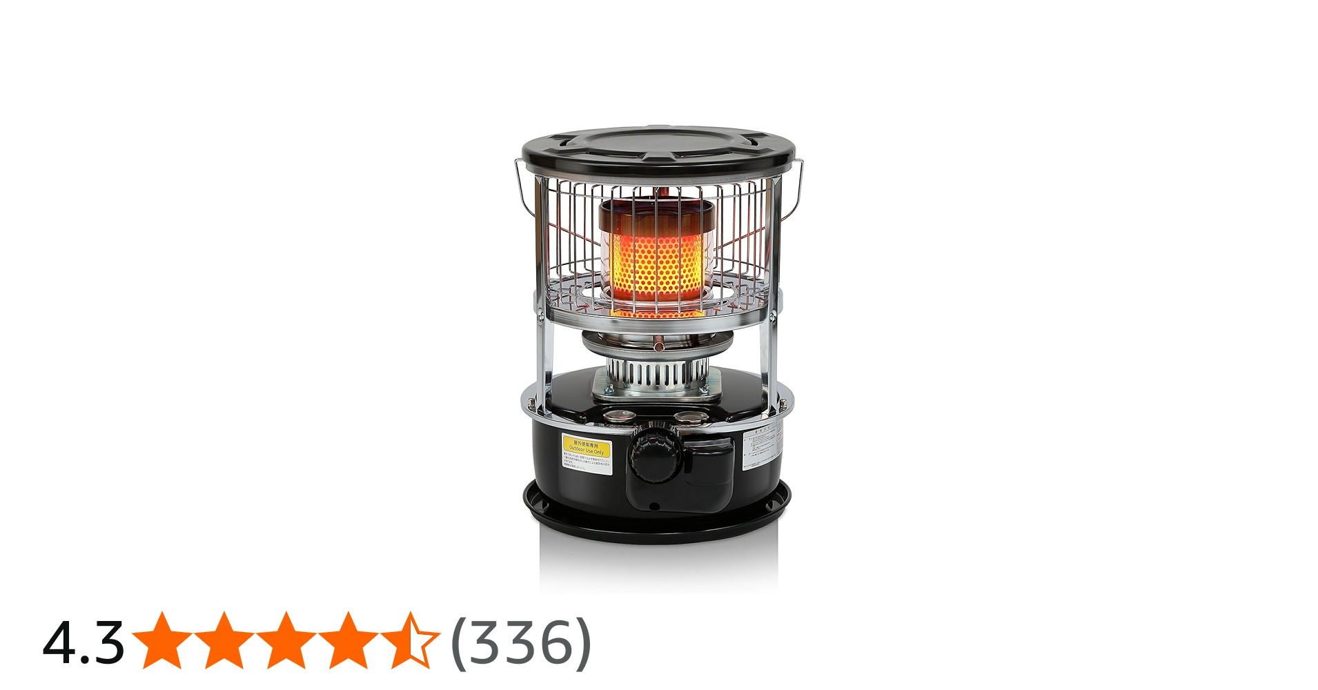 Amazon | PASECO パセコ JKH-1S ブラック 対流型 石油ストーブ 灯油