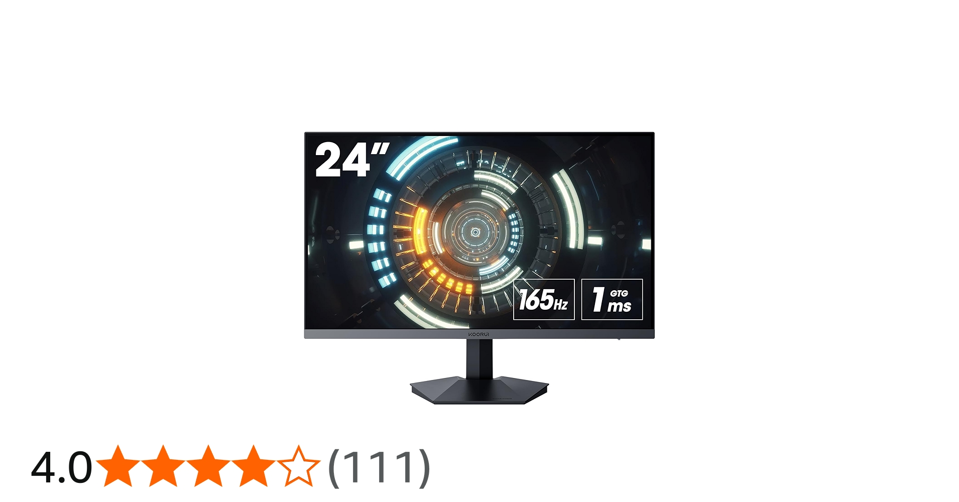 Amazon.co.jp: KOORUI 24インチ ゲーミングモニター 24E3 ゲーム