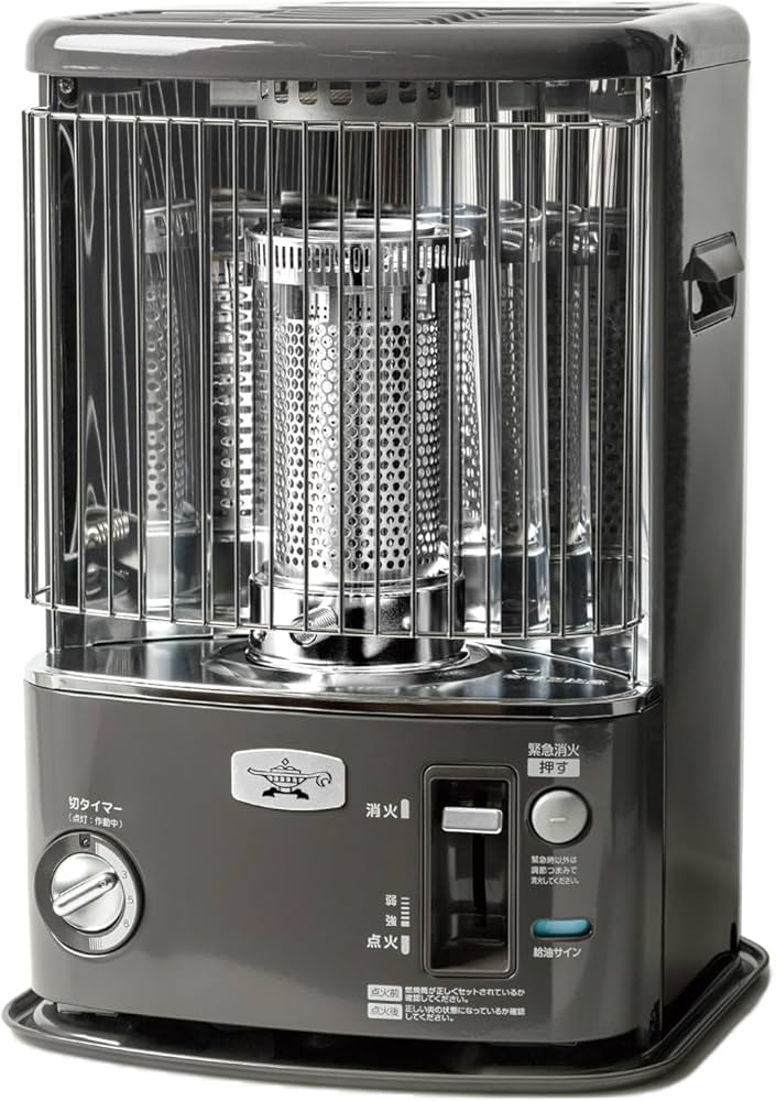 Amazon | Aladdin [別注] [ダークグレー] 石油暖房ストーブ CAP-U2801