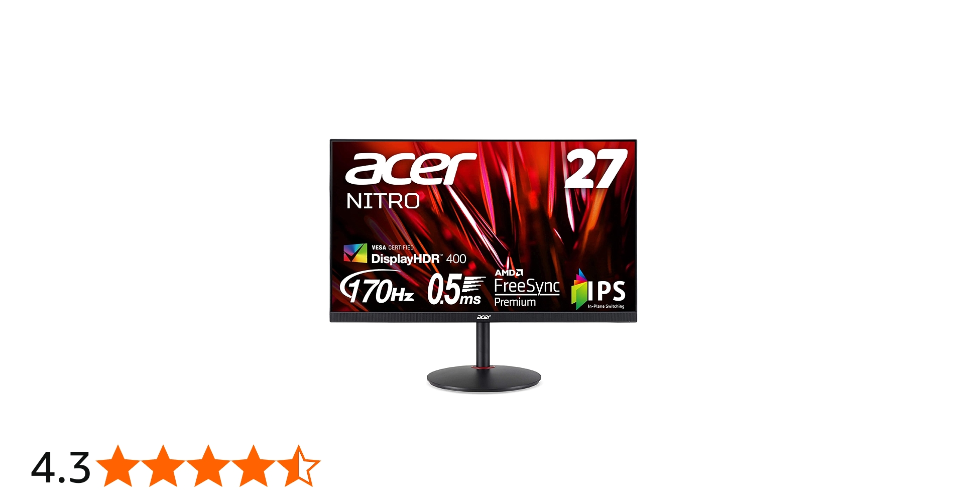 Amazon.co.jp: Acer ゲーミングモニター Nitro XV272UVbmiiprx 27
