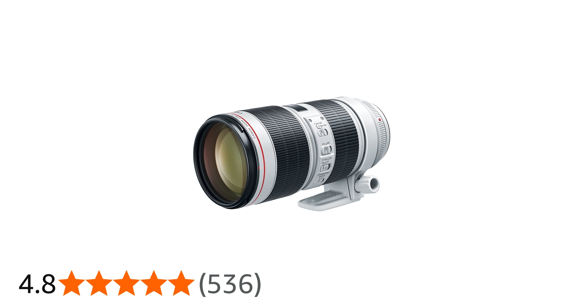 Amazon.co.jp: Canon (キャノン) EF レンズ 70～200mm F値2.8 L IS III