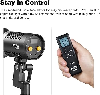 Amazon | 【Godox正規代理店】Godox ML60 手持ち式LEDビデオライト 60W