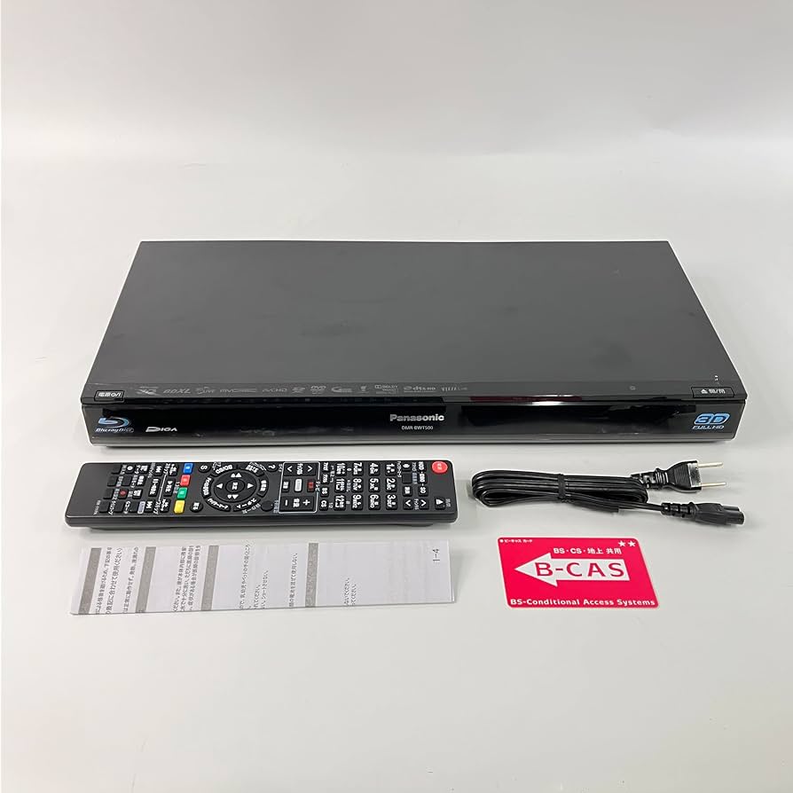 Amazon | パナソニック 500GB 2チューナー ブルーレイレコーダー