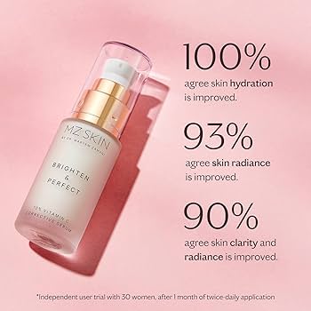 Amazon.com: MZ SKIN Brighten & Perfect Vitamin C Serum 1.01 fl oz