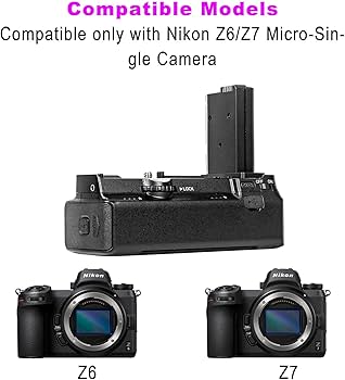 Amazon | HAPPYPOPO(ハッピーポポ) バッテリーグリップ Nikon Z5/Z6/Z7