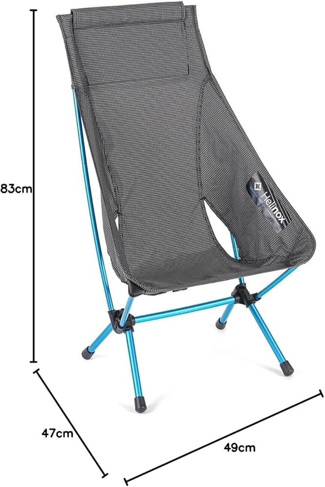 Amazon.co.jp: ヘリノックス Helinox チェアゼロ ハイバック ブラック