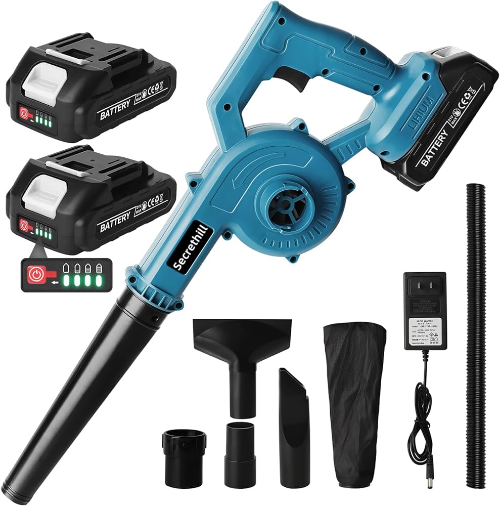 Amazon.co.jp: 洗車 ブロワー 強力 ブロアー 充電式 残量表示 PSE認定