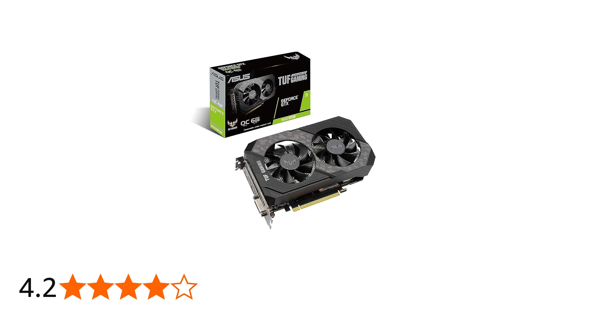 Amazon | ASUS NVIDIA GeForce GTX 1660 SUPER 搭載 デュアルファン