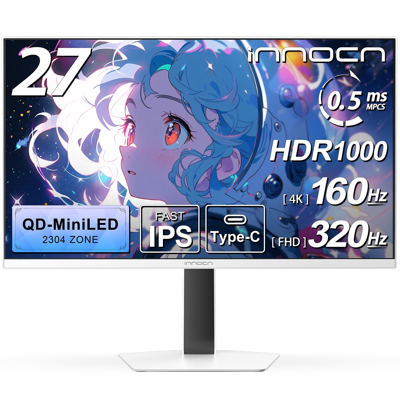Amazon.co.jp: INNOCN QD-MiniLED 4k モニター 27インチ ゲーミング