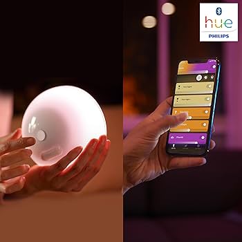 Amazon.co.jp: Philips Hue Go Portable Light, Smart Lighting, Table