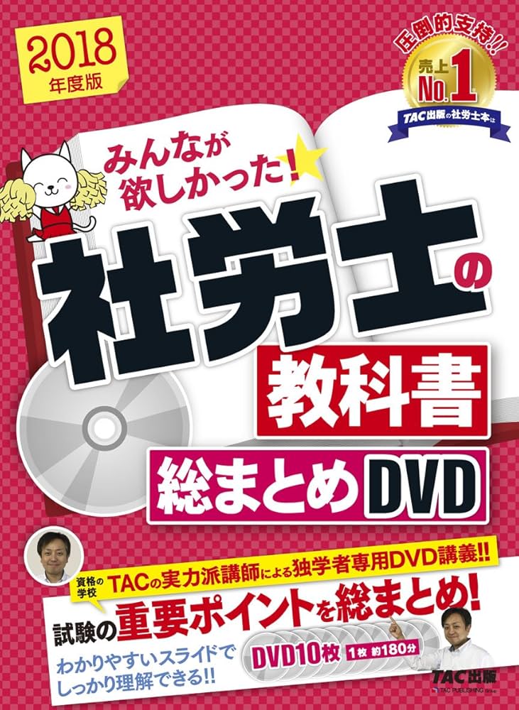 みんなが欲しかった! 社労士の教科書総まとめDVD 2018年度 (みんなが