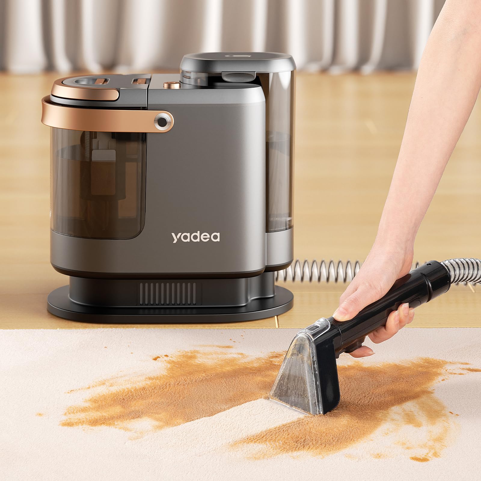 Amazon | Yadea R3 カーペットクリーナー18000Pa超 カーペット洗浄機