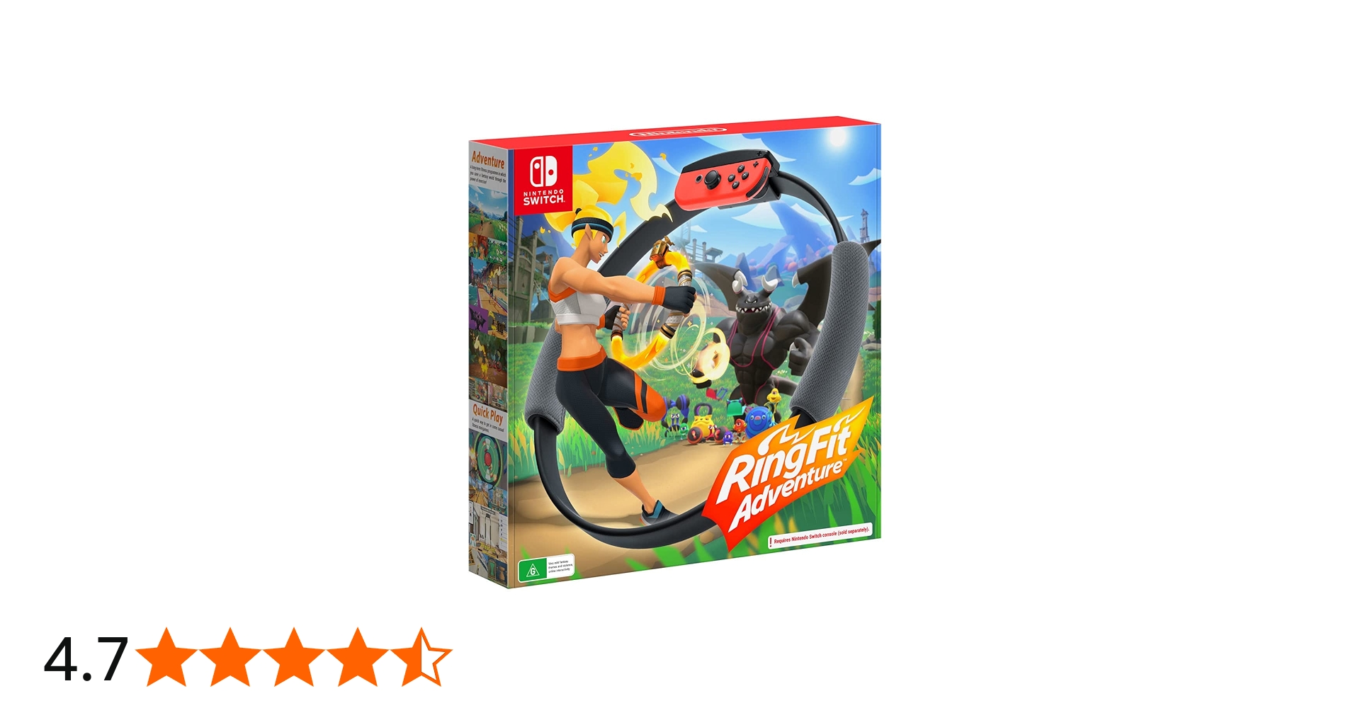 Nintendo Switch とRing Fit Adventure Ring Fit Adventure™ for