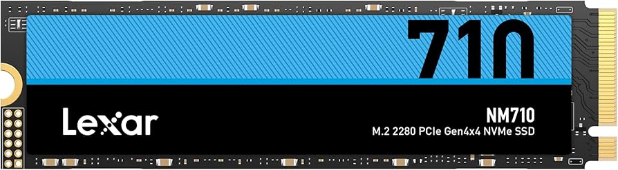 Amazon.co.jp: Lexar 2TB NM710 SSD PCIe Gen4 NVMe M.2 2280 内蔵