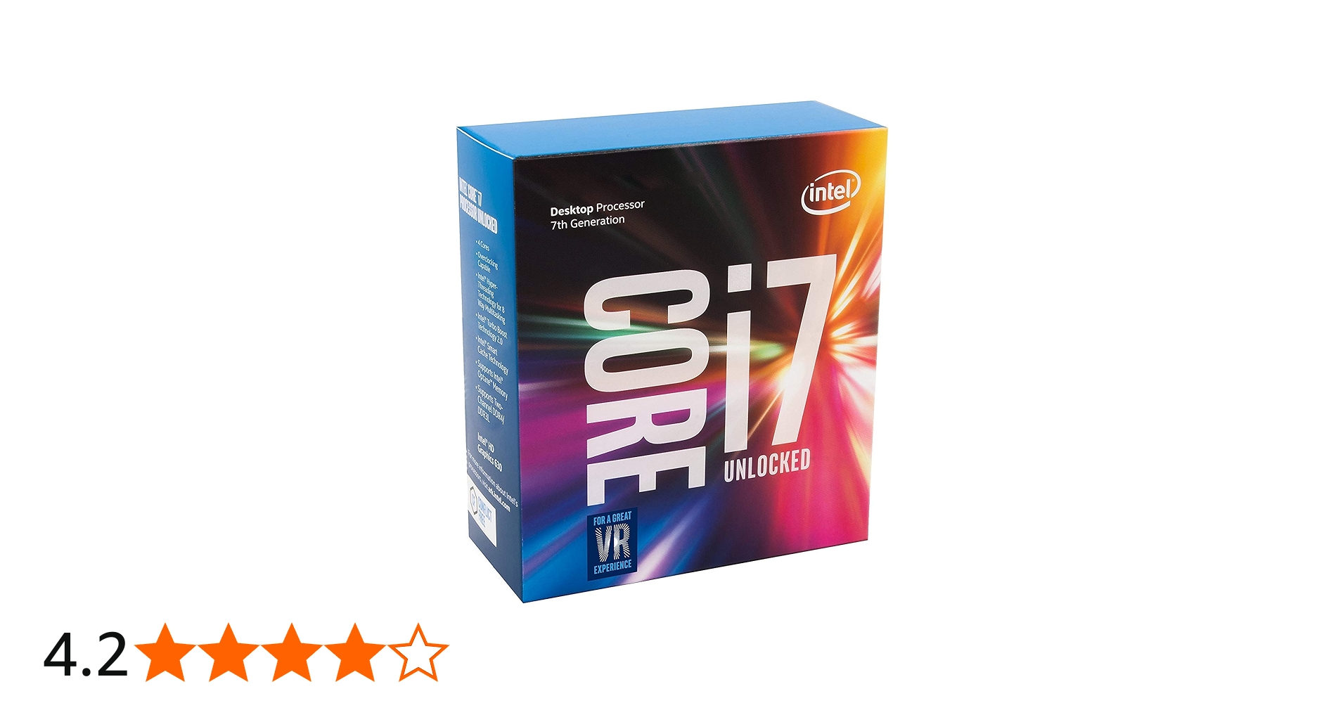 Amazon | Intel CPU Core i7-7700K 4.2GHz 8Mキャッシュ 4コア/8