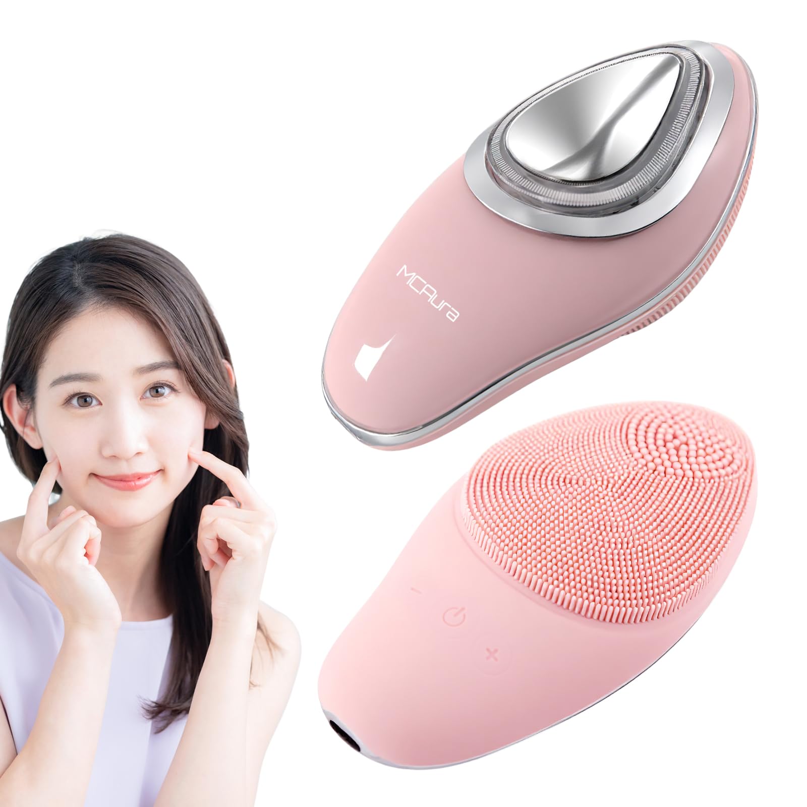 Amazon.co.jp: MCAura【国内正規品】美顔器【毛穴洗浄×美肌ケア】多