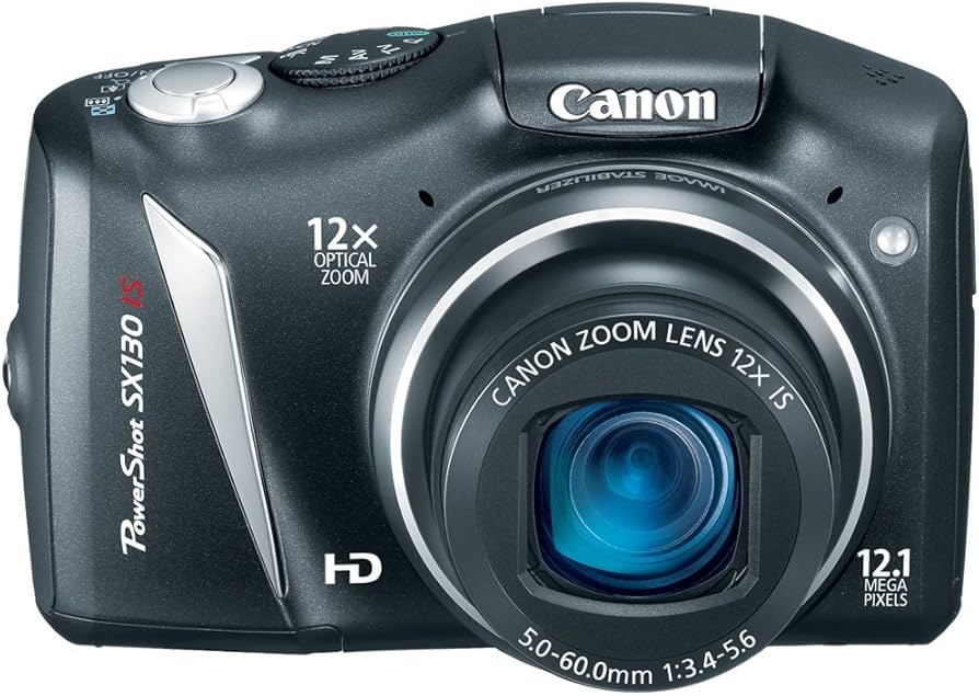 Amazon.com : Canon PowerShot SX130IS 12.1 MP Digital Camera with