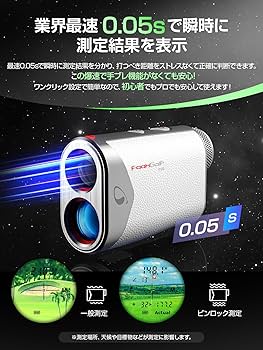 Amazon.co.jp: FaahGolF ゴルフレーザー距離計 【120g史上超軽量小型