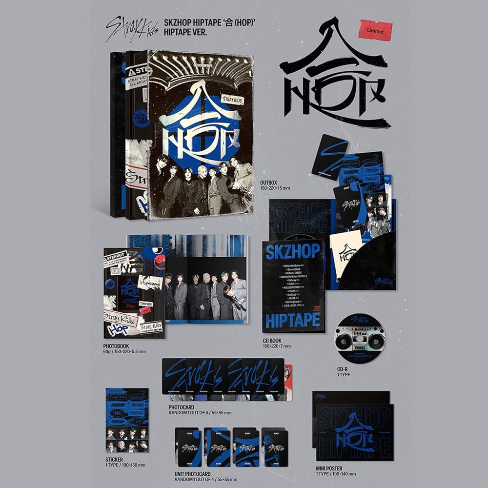 STRAY KIDS, STRAY KIDS, STRAY KIDS - Stray-Kids - SKZHOP HIPTAPE