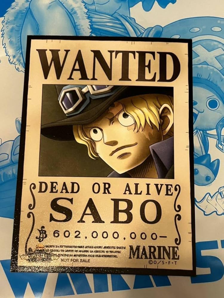 Amazon.co.jp: 麦わらストア ONE PIECE サボ 手配書 ブロマイド