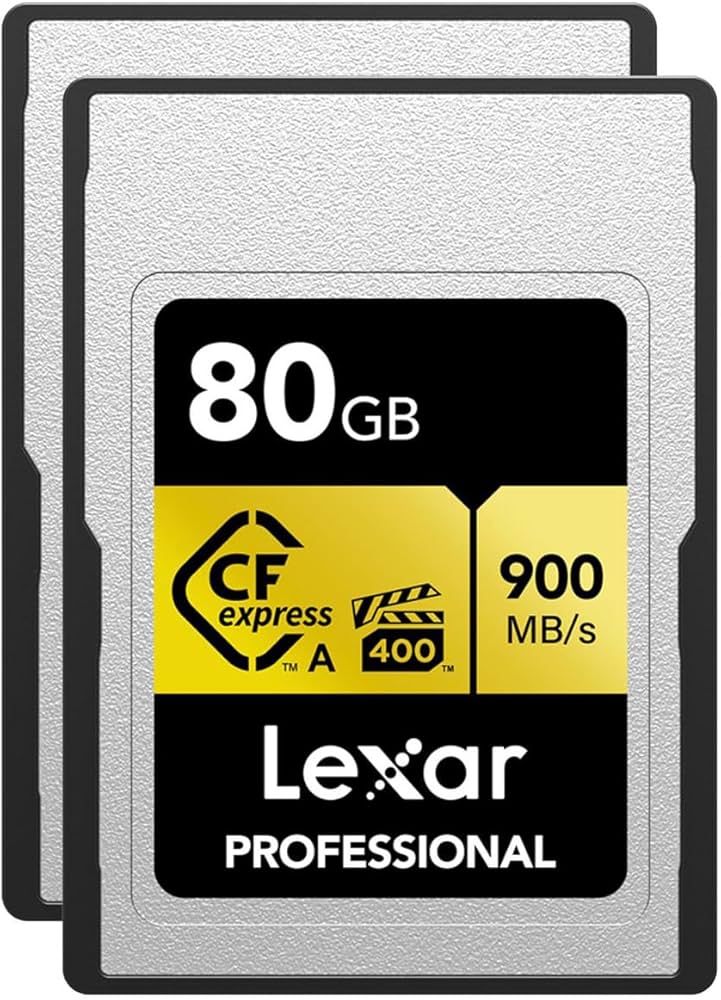 Amazon.com: Lexar Gold Series Professional 80GB CFexpress Type-A