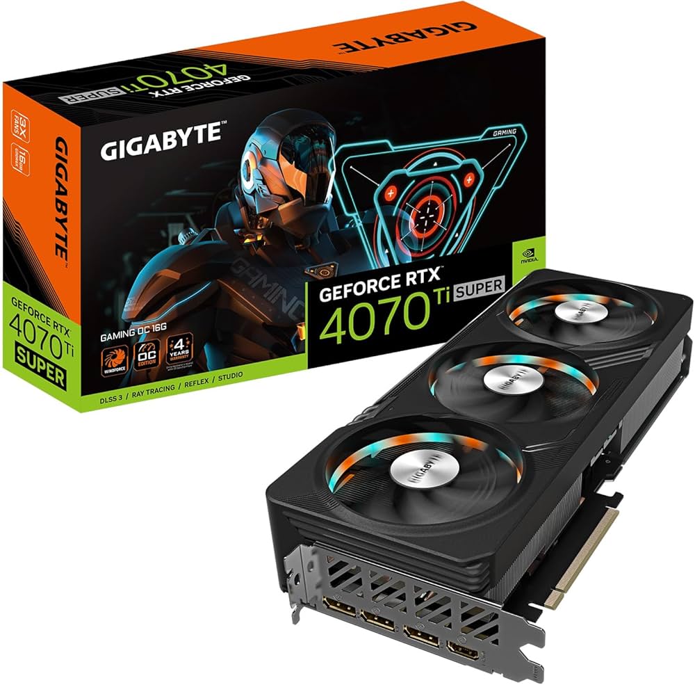 Amazon | GIGABYTE GeForce RTX 4070 Ti Super Gaming OC 16G
