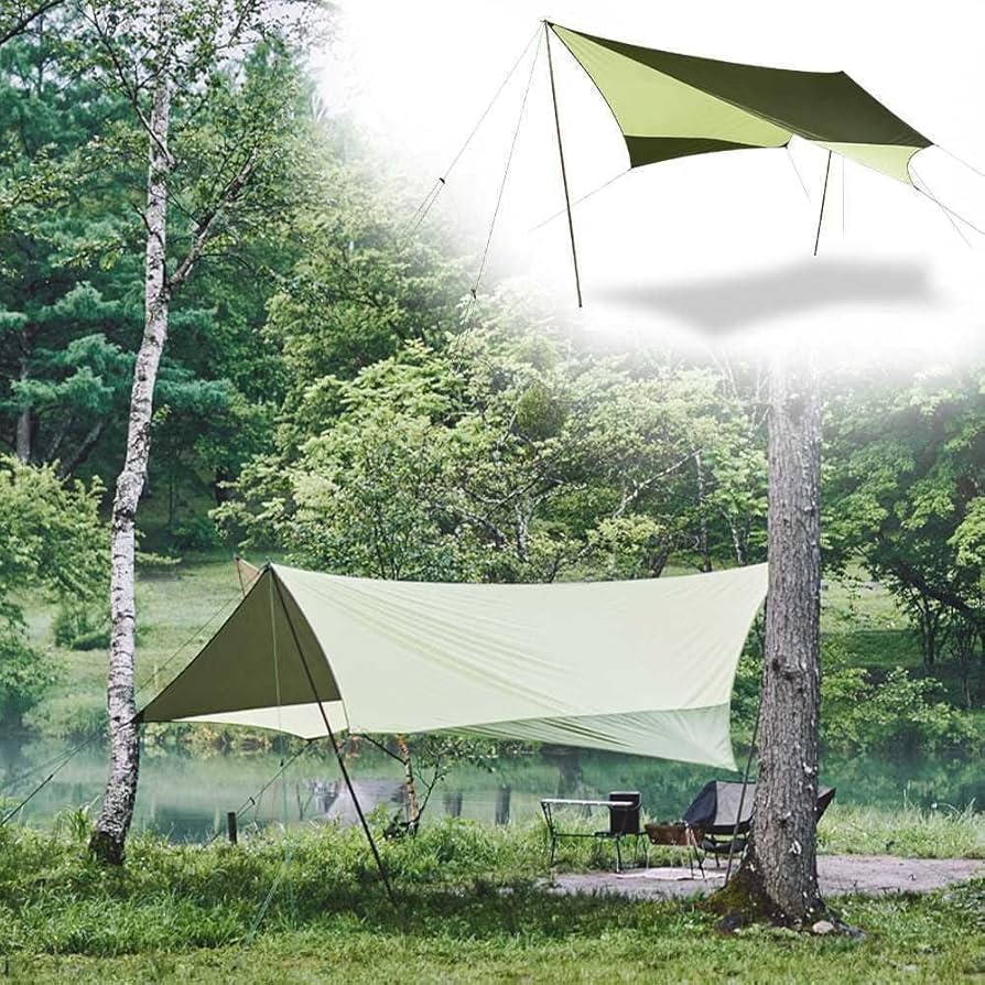 Amazon.co.jp: ワークマン 燃え広がりにくいワイドペンタゴンタープ