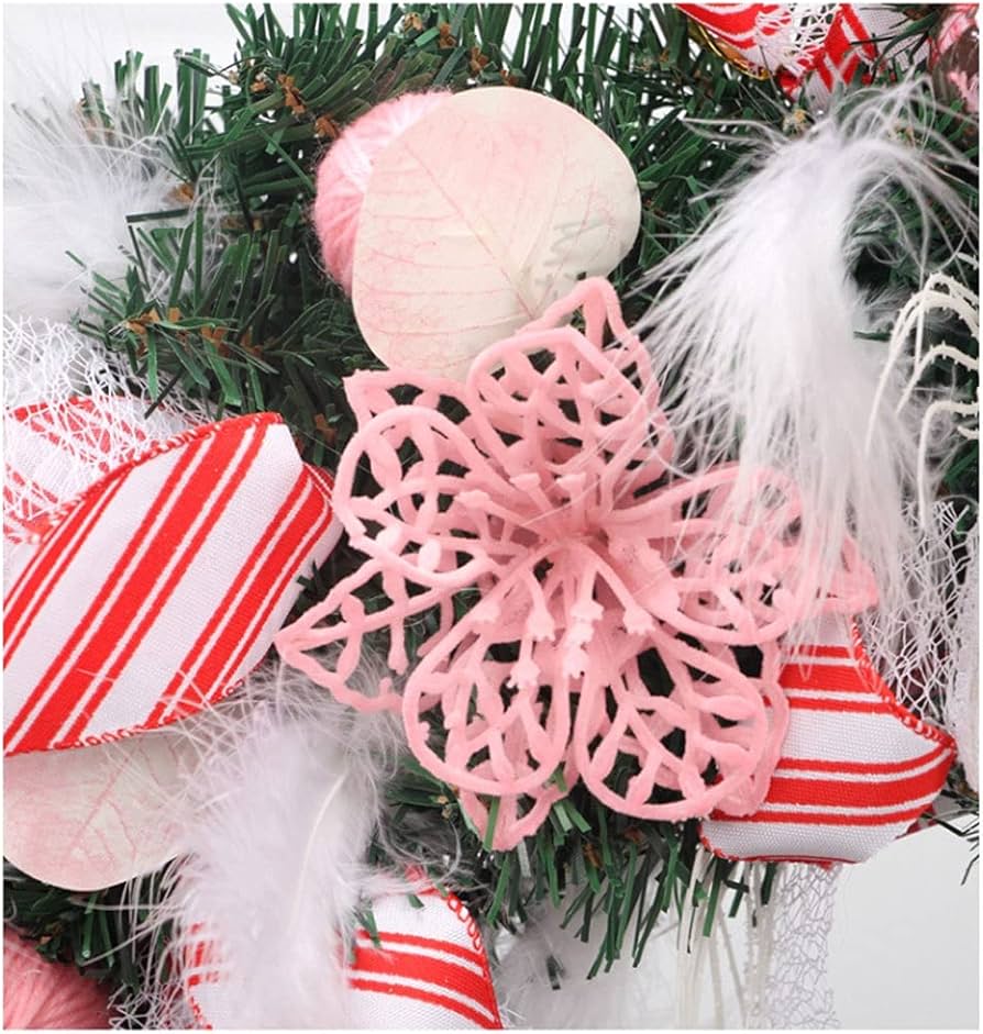 Amazon.co.jp: クリスマス ガーランド 50CM 人工クリスマス リース