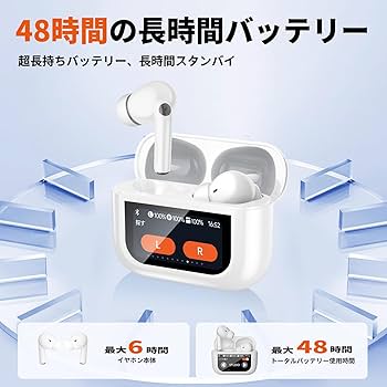 Amazon.co.jp: イヤホン bluetooth ワイヤレスイヤホン Aetyt 【2025
