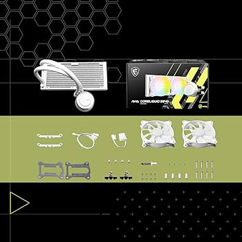 Amazon.co.jp: MSI MAG CoreLiquid E240 ホワイト - AIO ARGB CPU