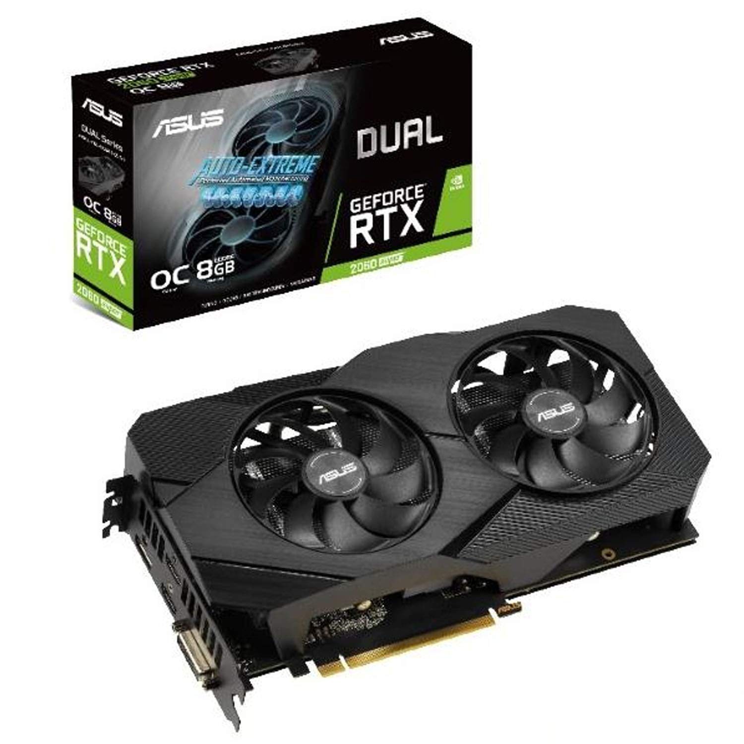 Amazon | ASUS NVIDIA RTX 2060 SUPER 搭載 デュアルファンモデル 8G