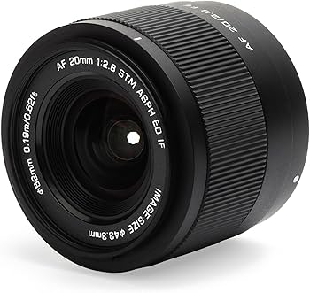 Amazon.co.jp: VILTROX AF 20mm F2.8 FE レンズ ソニー Eマウント 広角