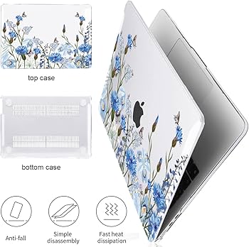 Amazon.com: LCMOCICO Compatible with M4 MacBook Air 13.6 inch Case