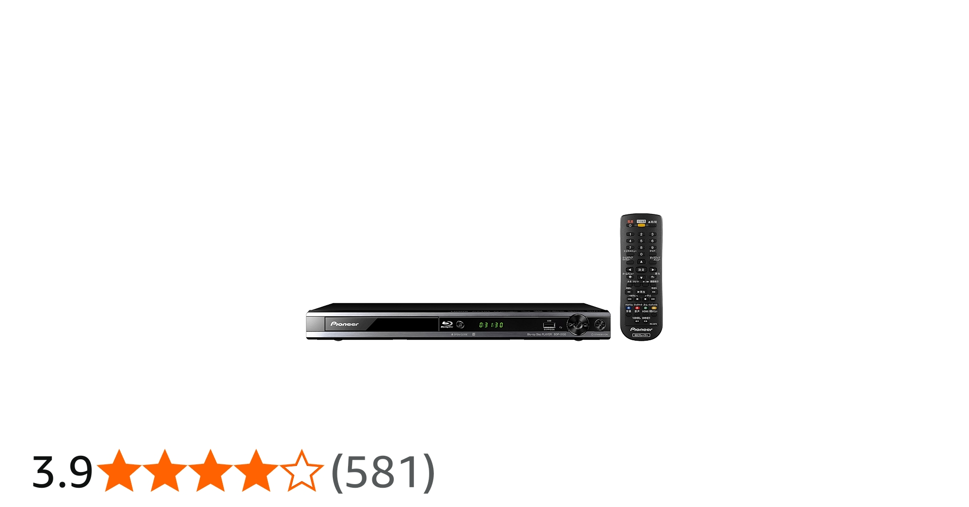 Amazon | Pioneer ブルーレイディスクプレーヤー ブラック BDP-3130-K
