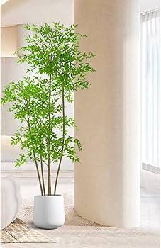 Amazon｜HGJH フェイクグリーン 観葉植物 150CM 人工観葉植物 大型