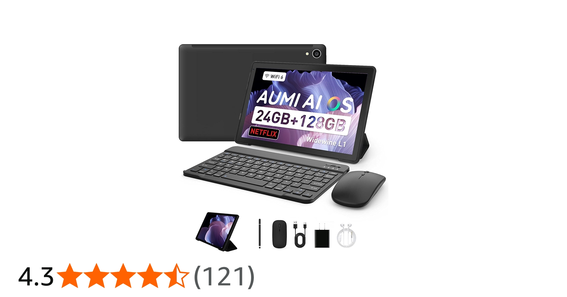 Amazon.co.jp: タブレット 10インチ wi-fiモデル 【24GB+128GB+1TB-TF