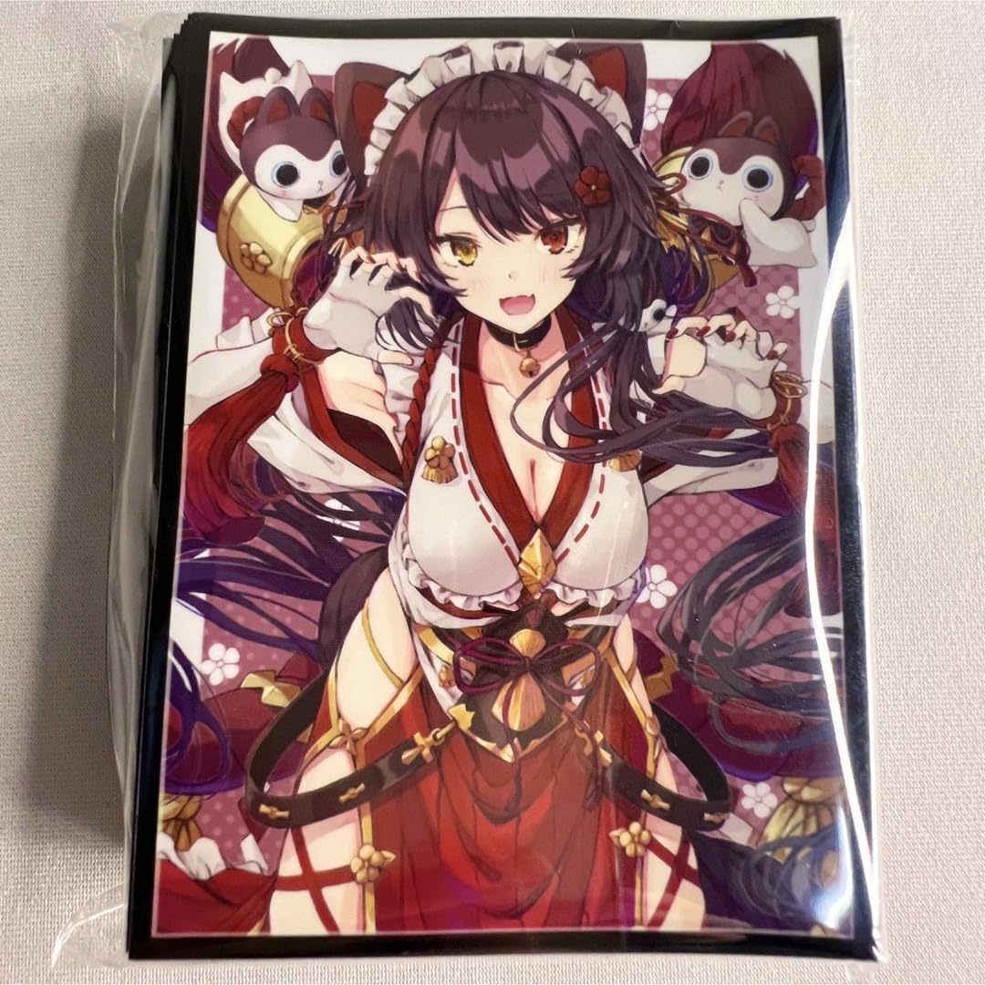 Amazon.co.jp: 戌亥とこ 巫女 猫耳 ミッドナイトブルー スリーブ