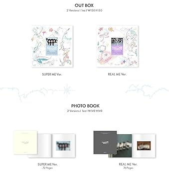 Amazon.co.jp: ILLIT 'SUPER REAL ME' (2 SET / SEPER ME+REAL ME Ver