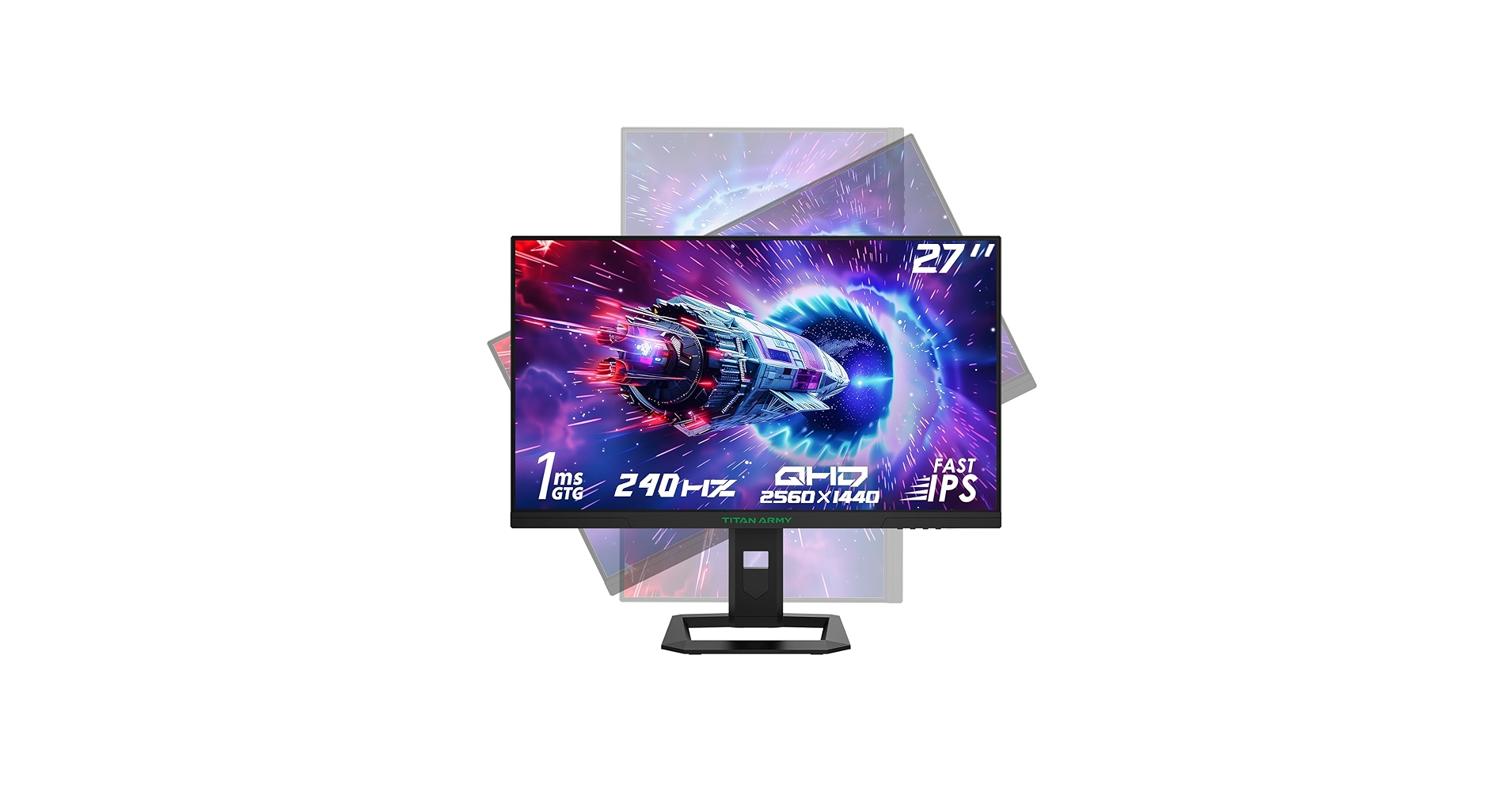 Amazon.com: 27 Inch 240Hz 1440p Gaming Monitor,QHD 2560 x 1440p