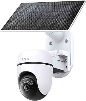 Amazon.co.jp: Tapo(タポ) 防犯カメラ 屋外 ソーラー 配線工事不要 3K