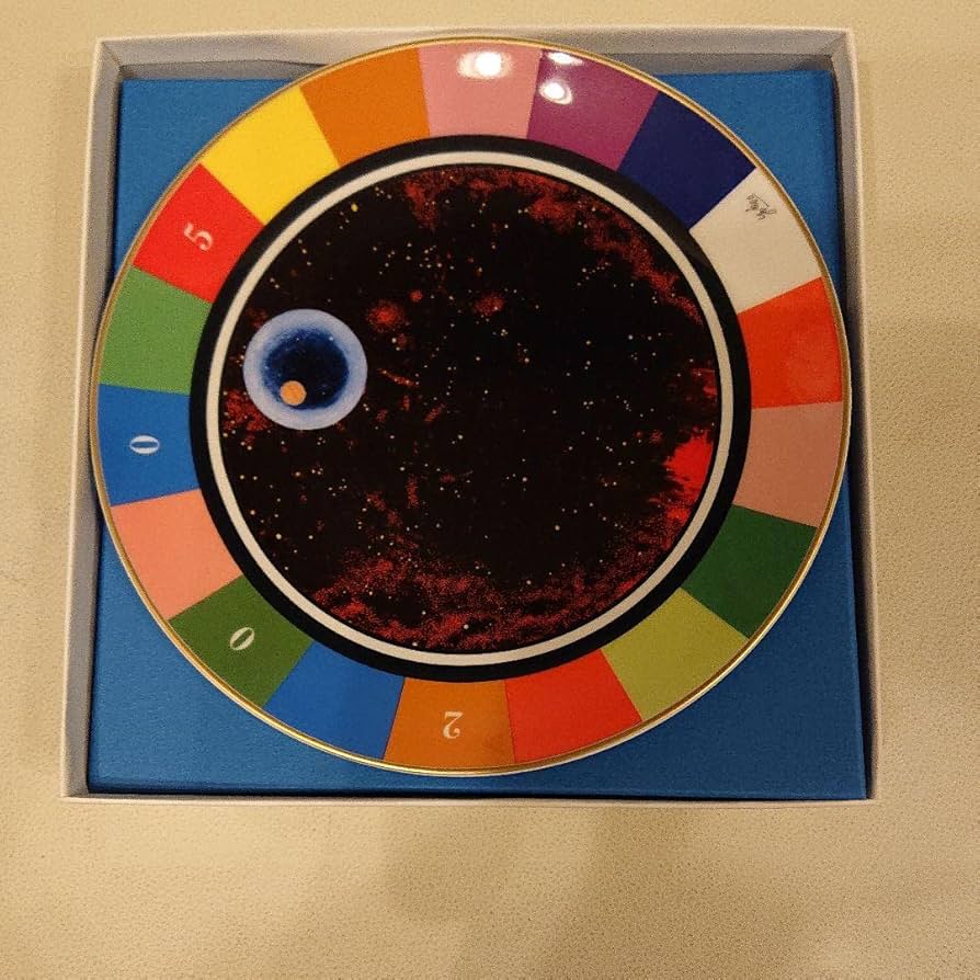 Amazon.co.jp: 横尾忠則 絵皿 銀座並木通りのイベント 2005 : おもちゃ