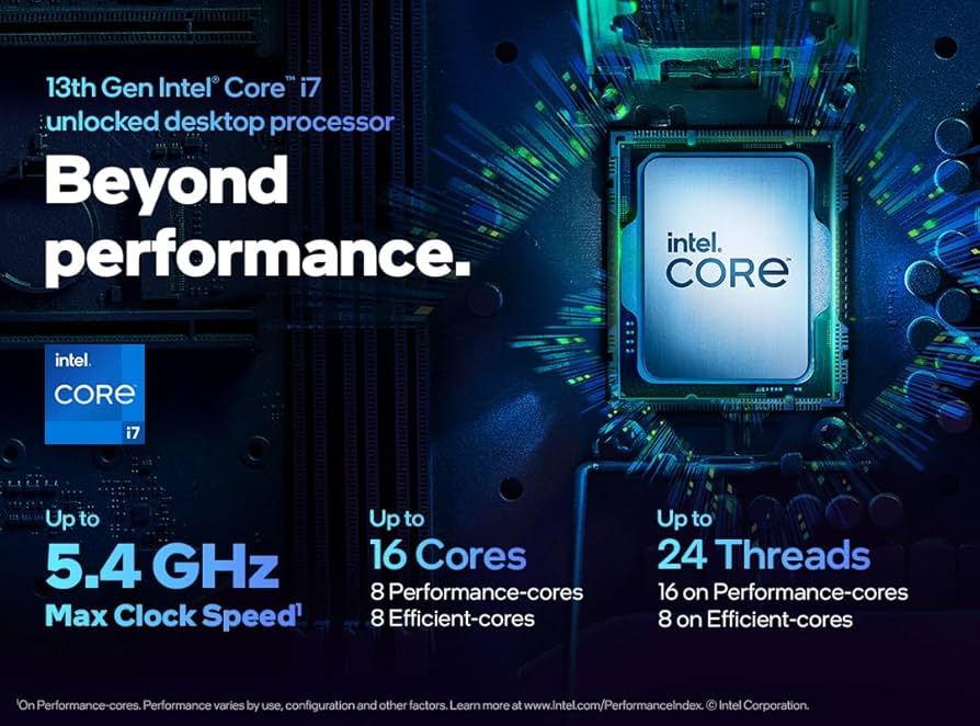 Amazon.com: Intel Core i7-13700K Gaming Desktop Processor 16 cores