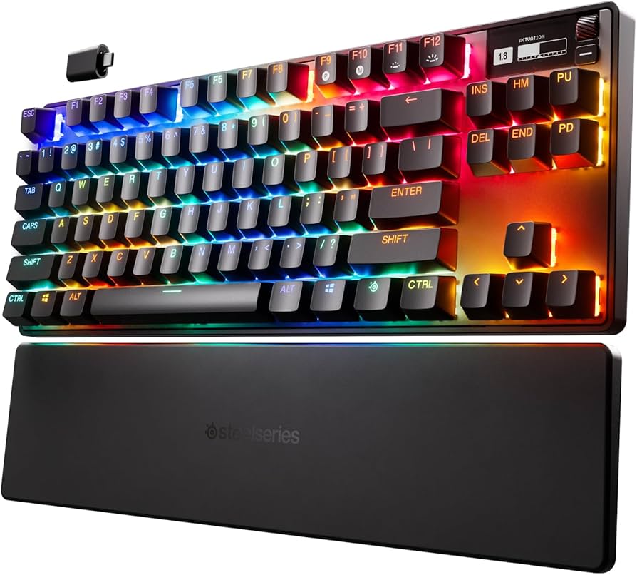 Amazon.com: SteelSeries Apex Pro TKL Wireless HyperMagnetic Gaming