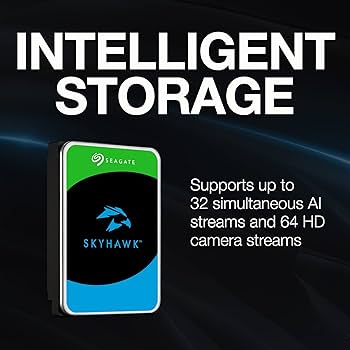 Amazon.com: Seagate Skyhawk AI 12TB Video Internal Hard Drive HDD