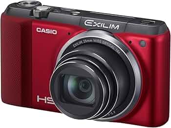 Amazon | CASIO デジタルカメラ EXILIM EXZR800RD 1610万画素 タイム
