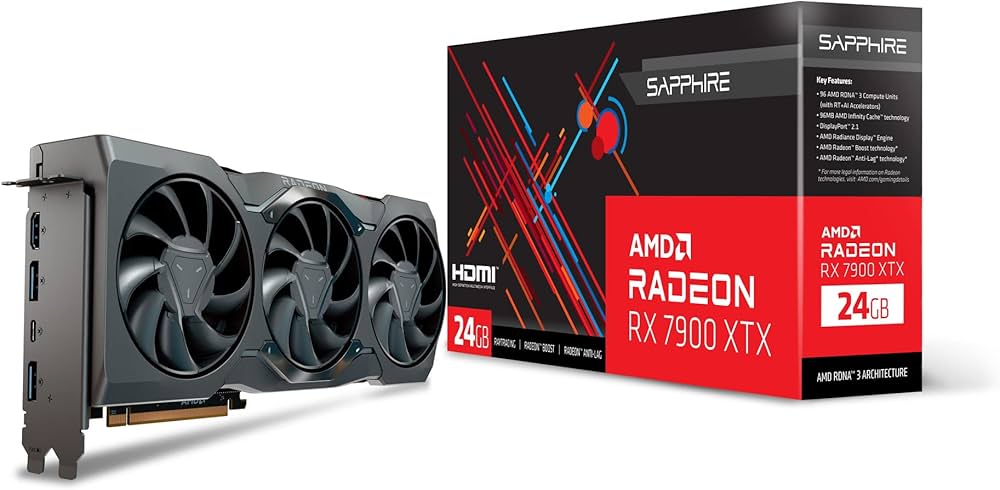 Amazon | Sapphire AMD RADEON RX 7900 XTX 24GB GDDR6 グラフィックス