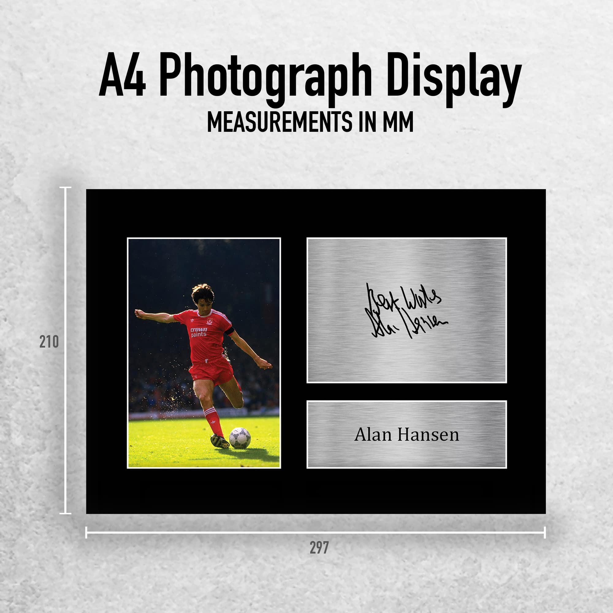 Amazon.co.jp: HWC Trading A4 アラン・ハンセン リバプールギフト