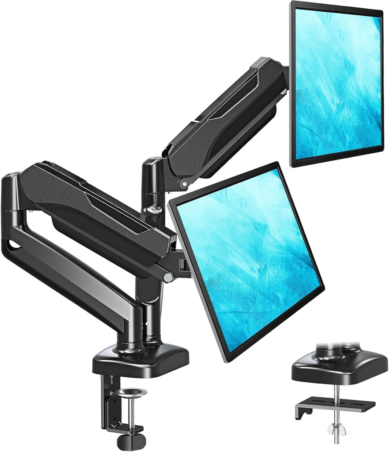 Amazon.co.jp: MOUNTUP モニターアーム デュアル 液晶ディスプレイ